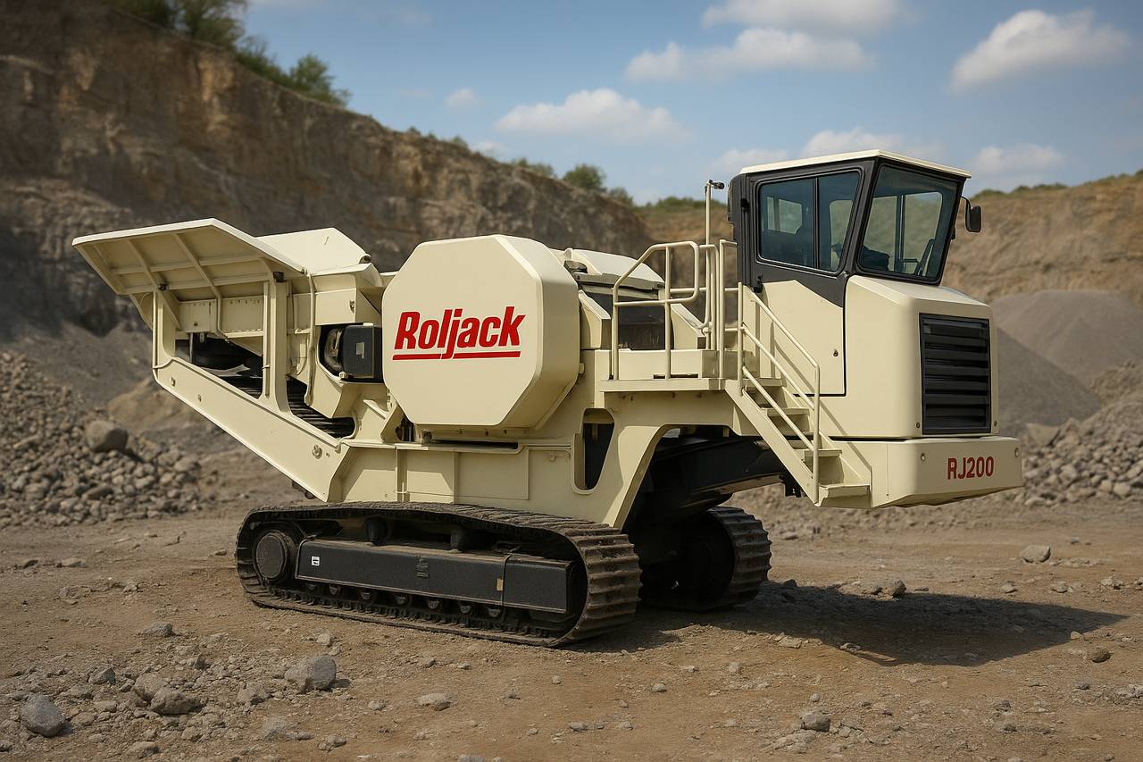 Roljack RJ200 Mobile Jaw Crusher