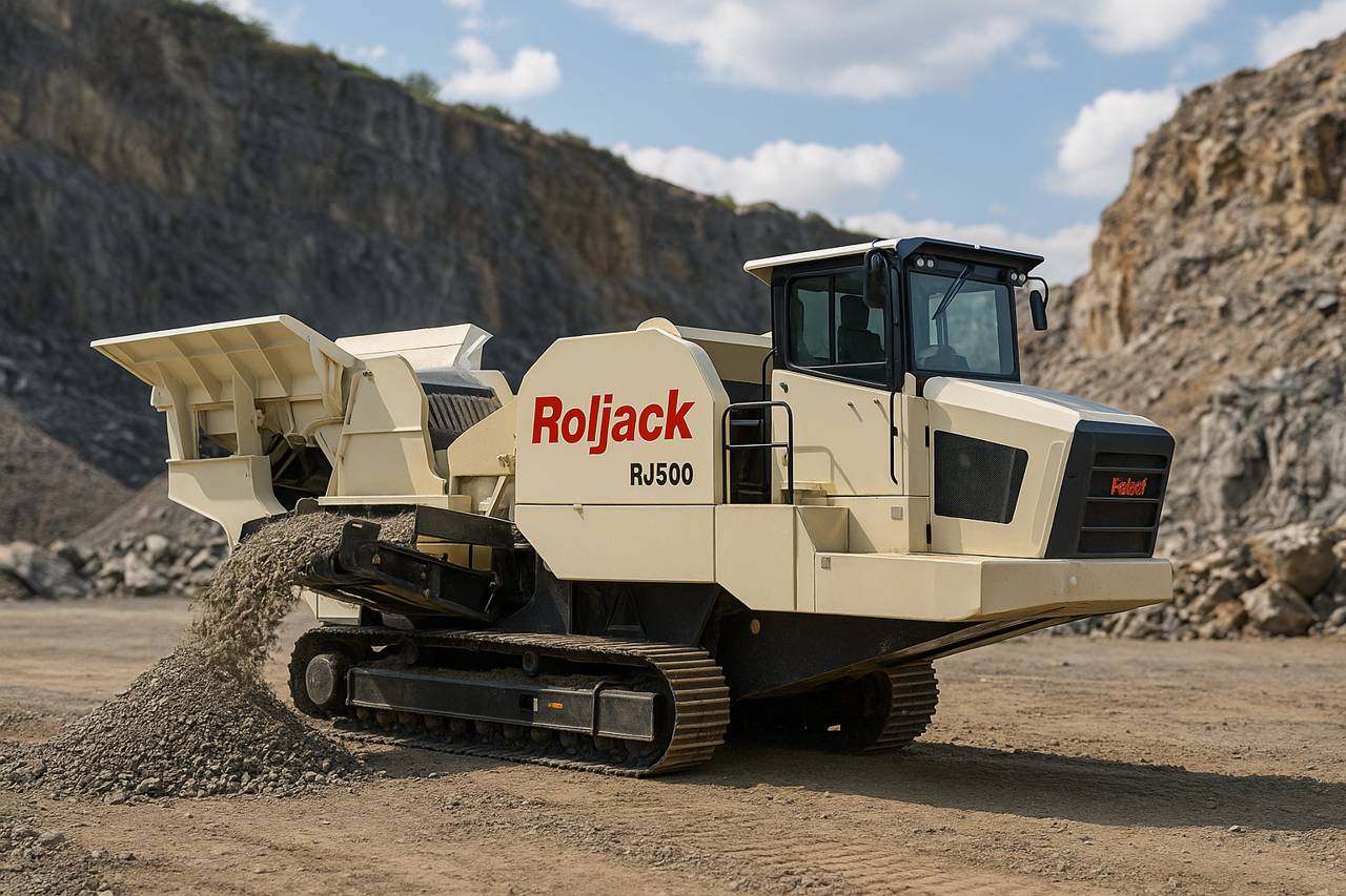 Roljack RJ500 Mobile Jaw Crusher